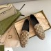 Gucci Womens Jordaan Loafers in Maxi GG canvas