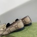 Gucci Womens Jordaan Loafers in Maxi GG canvas
