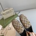 Gucci Womens Jordaan Loafers in Maxi GG canvas