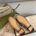 Gucci Womens Jordaan Loafers in Maxi GG canvas