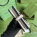 Gucci Jackie 1961 Card Case Wallet in GG Canvas with White Leather