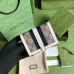 Gucci Jackie 1961 Card Case Wallet in GG Canvas with White Leather
