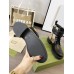 Gucci Ankle Boots with Double G in GG Canvas and Black Leather