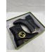 Gucci Blondie Ankle Boots in Black Leather with Interlocking G