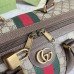 Gucci Savoy Large Duffle Bag in Beige GG Canvas