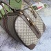 Gucci Savoy Large Duffle Bag in Beige GG Canvas