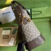 Gucci Savoy Small Bowling Bag in Beige GG Supreme Canvas