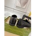 Gucci Womens GG Marmont Loafers In Black Matelasse Leather