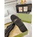 Gucci Womens GG Marmont Loafers In Black Matelasse Leather