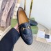 Gucci Womens Jordaan Loafers In Black GG Matelasse Leather