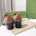 Gucci Womens Loafers in GG Canvas with Interlocking G