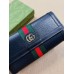 Gucci Ophidia Continental Wallet in Black Leather