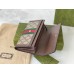 Gucci Ophidia Continental Wallet in Beige GG Supreme Canvas