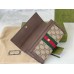 Gucci Ophidia Continental Wallet in Beige GG Supreme Canvas