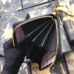 Gucci Ophidia Zip Around Wallet in Black Leather