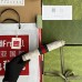 Gucci Ophidia Zip Around Wallet in White GG Supreme Canvas