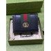 Gucci Ophidia Card Case Wallet in Black Leather