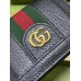 Gucci Ophidia Card Case Wallet in Black Leather
