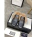 Gucci Womens Princetown Slippers with Lamb Wool