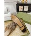 ‎Gucci Womens Princetown Slippers in Beige Jumbo GG Canvas