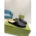 Gucci Womens Princetown Slippers in Black Leaher with Horsebit