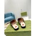Gucci Womens Princetown Slippers in Black Leaher with Horsebit