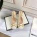 Gucci Slingback Pumps 75mm in White Leather with Horsebit
