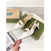 Gucci Slingback Pumps in White Leather with Bamboo Horsebit