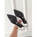 Gucci Slingback Pumps in White Leather with Bamboo Horsebit
