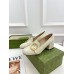 Gucci Blondie Pumps 55mm in White Leather