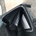 Gucci Zippy Organizer Wallet In Black Signature Leather