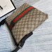 Gucci Messenger Bag in Beige GG Supreme Canvas