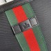 Gucci Messenger Bag in Black Canvas with Web