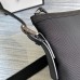 Gucci Messenger Bag in Black Canvas with Web