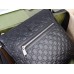 Gucci Messenger Bag in Black Signature Leather