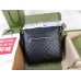 Gucci Messenger Bag in Black Signature Leather