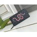 Gucci Zip Around Wallet In Black Kingsnake Print GG Supreme