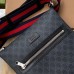 Gucci Messenger Bag in GG Black GG Supreme Canvas
