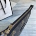 Gucci Tigers Messenger Bag in Black GG Supreme Canvas
