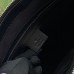 Gucci Messenger Bag in Black GG Supreme Canvas with Web