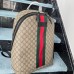 Gucci Backpack in GG Supreme Canvas with Web