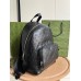 Gucci Small Backpack in Black Signature Leather