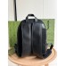 Gucci Small Backpack in Black Signature Leather