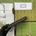 Gucci Zip Around Wallet in Black Leather with Bee