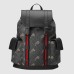 Gucci Tigers Backpack in Black GG Supreme Canvas
