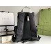Gucci Tigers Backpack in Black GG Supreme Canvas