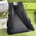 Gucci Backpack In Black GG Embossed Perforated Leather