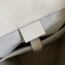 Gucci Backpack In White GG Embossed Perforated Leather