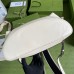 Gucci Backpack In White GG Embossed Perforated Leather