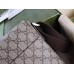 Gucci Messenger Bag in Beige GG Supreme Canvas with Web